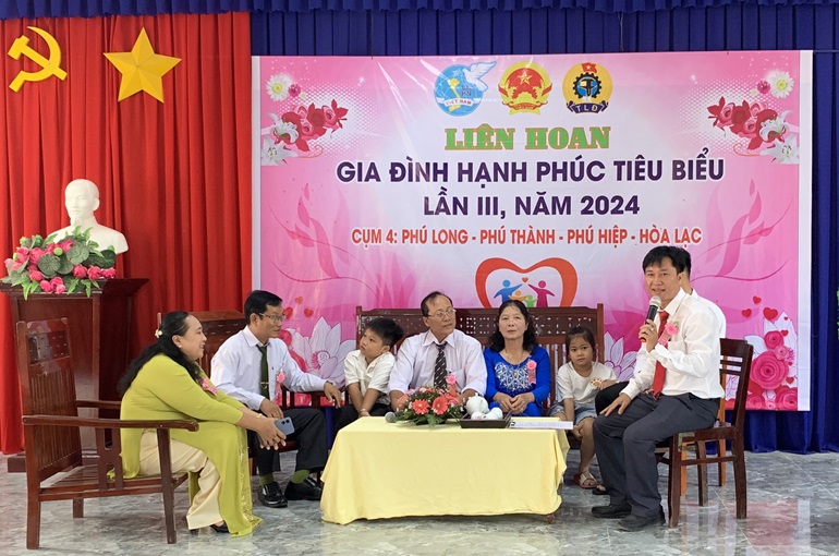 Liên hoan gia đình hạnh phúc lần thứ ba năm 2024 cụm 4